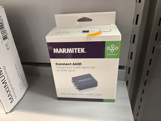 3 stk. adaptere MARMITEK m.fl.