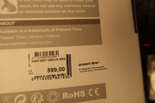 Vægur KARLSSON Charm