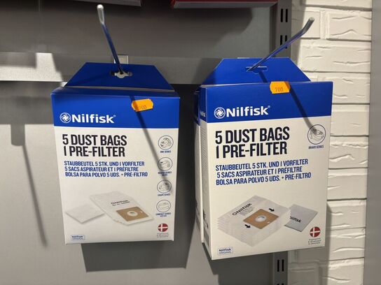 3 pakker støvsugerposer NILFISK