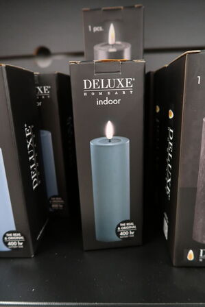 3 pakker bloklys DELUXE Homeart