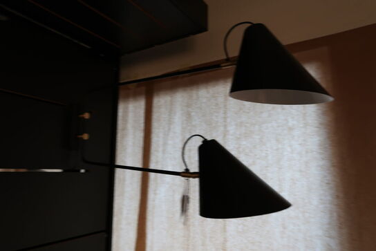 Dobbelt væglampe HALO DESIGN