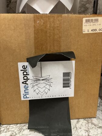 Pendel FRANK KERDIL PineApple Mini White