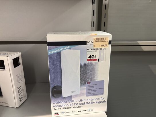 2 stk. udendørsantenner MAXIMUM DA-6100 Lte