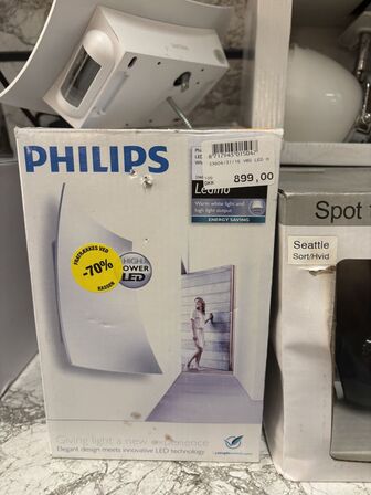 3 stk. væglamper PHILIPS Ledino