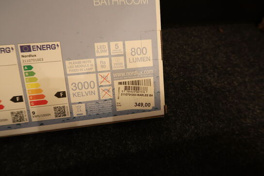 2 stk. badeværelseslamper NORDLUX Bathroom