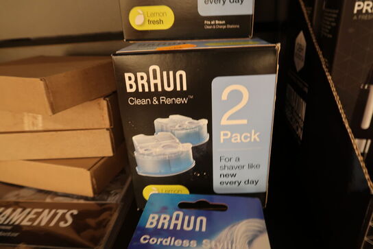 Div. Tilbehør til skrabere BRAUN