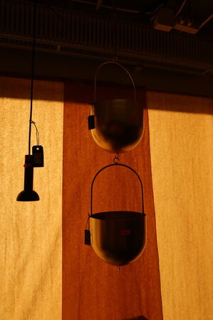 2 stk. krukker til hængeplanter