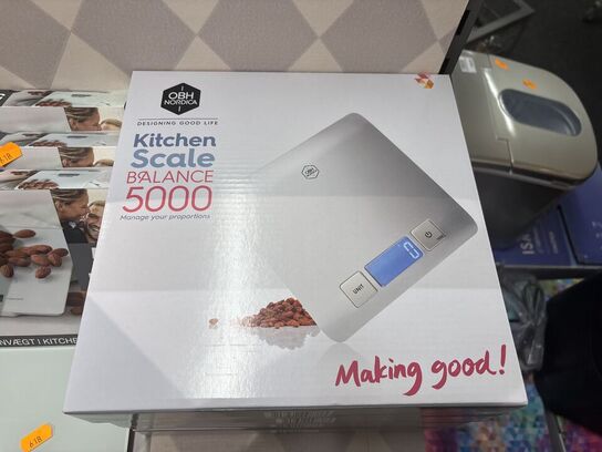 Køkkenvægt OBH Blanace 5000