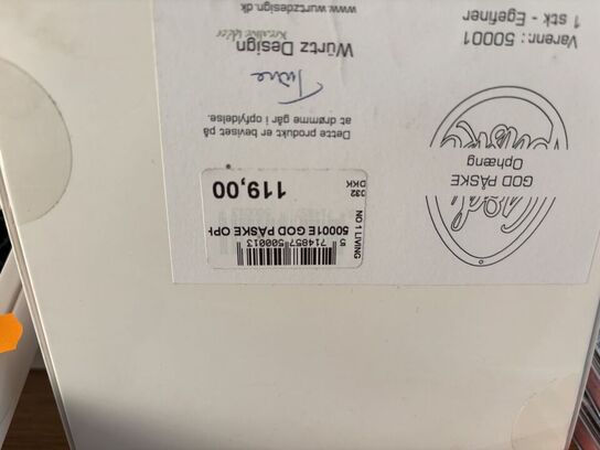 Div. Julepynt WÜRTZ DESIGN m.m.