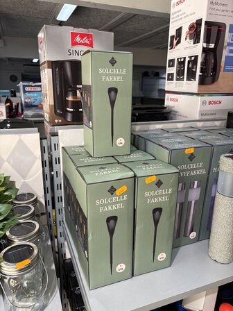 7 stk. solcelle fakler COZZY