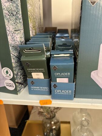 Div. Opladere, fjernbetjeninger COZZY