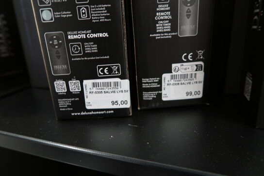 3 pakker bloklys DELUXE Homeart