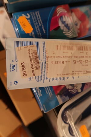 5 pakker tandbørstehoveder ORAL-B