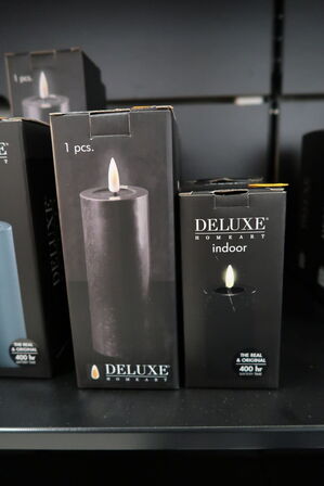 6 pakker bloklys DELUXE Homeart