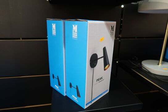 2 stk. væglamper MARKSLÖJD Peak