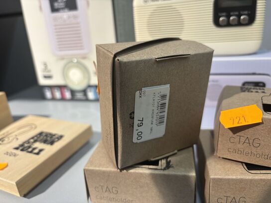 4 stk. kabelholdere CTAG