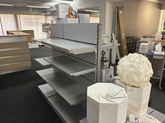 Butiksinventar uden indhold