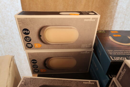 3 stk. væglamper NORDLUX Cuba Energy