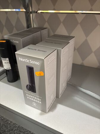 3 stk. elektrisk vinåbner NORDIC SENSE