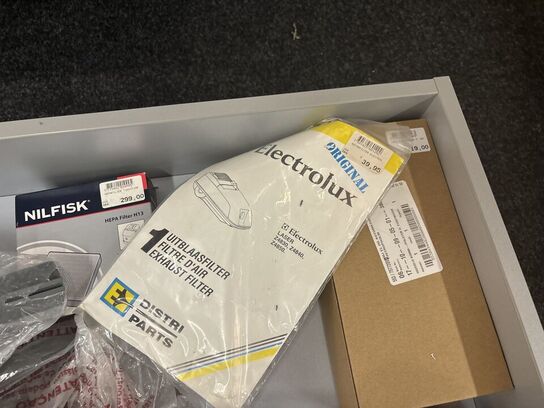 Div. Tilbehør og reservedele til støvsuger NILFISK m.fl.