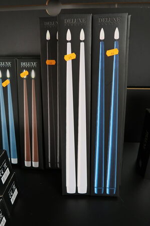 4 pakker lys DELUXE Homeart