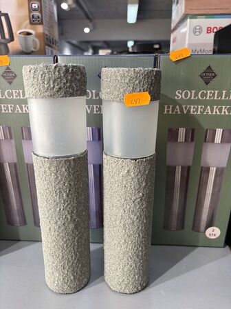 12 pakker solcelle havefakler COZZY