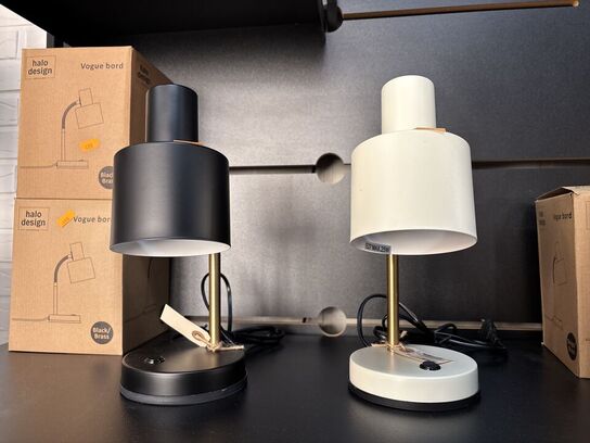 2 stk. bordlamper HALO DESIGN Vogue Bord