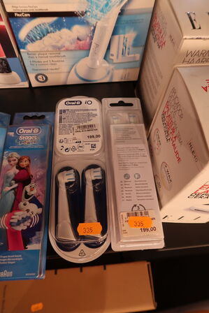 5 pakker tandbørstehoveder ORAL-B