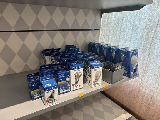 Div. Pærer DIOLUX m.fl.