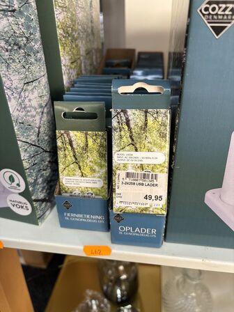 Div. Opladere, fjernbetjeninger COZZY