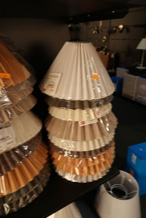 9 stk. lampeskærme ALPE DESIGN