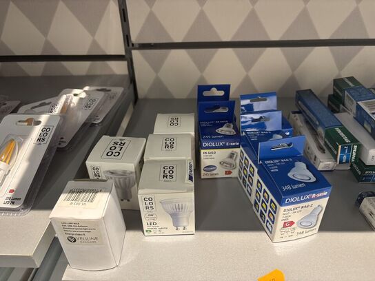 Div. Pærer DIOLUX, COLORS m.fl.