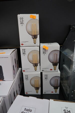 5 stk. pærer COLORS