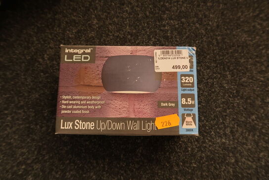 Væglampe LUX STONE Integral Led