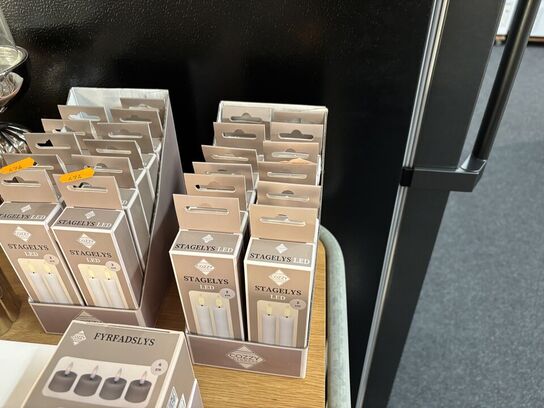 Kasse med stagelys LED COZZY