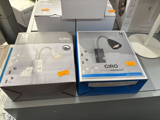 2 stk. væglamper MARKSLÖJD Ciro