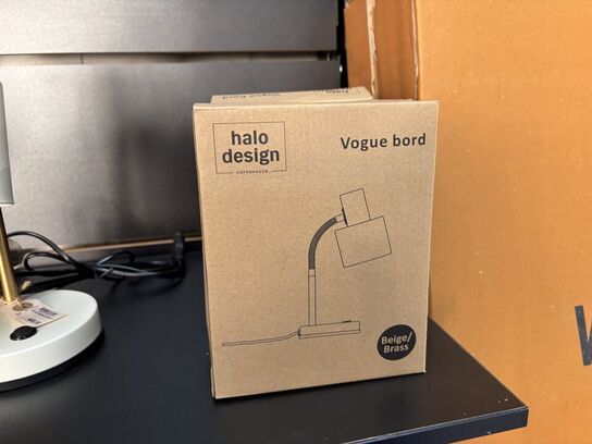2 stk. bordlamper HALO DESIGN Vogue Bord