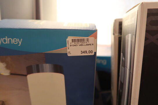 3 stk. væglamper NORDLUX Sydney