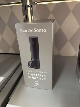 3 stk. elektrisk vinåbner NORDIC SENSE