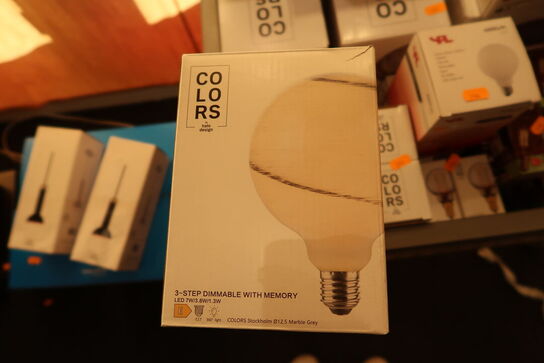 4 stk. pærer COLORS