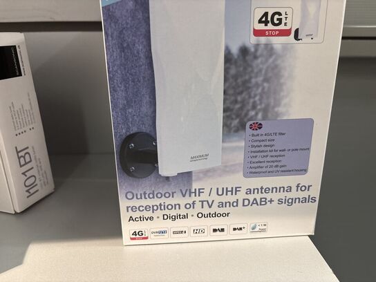 2 stk. udendørsantenner MAXIMUM DA-6100 Lte