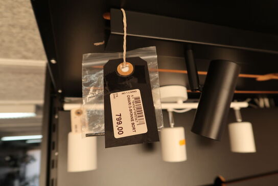 Skinne med spots HALO DESIGN Omari