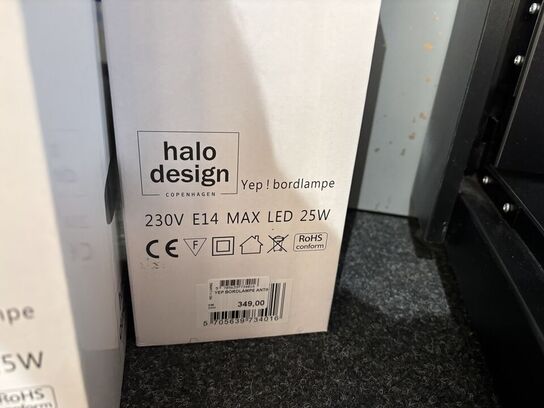 2 stk. gulvlamper HALO DESIGN YEP!