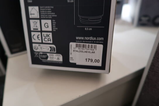 3 stk. væglamper NORDLUX Staldglas