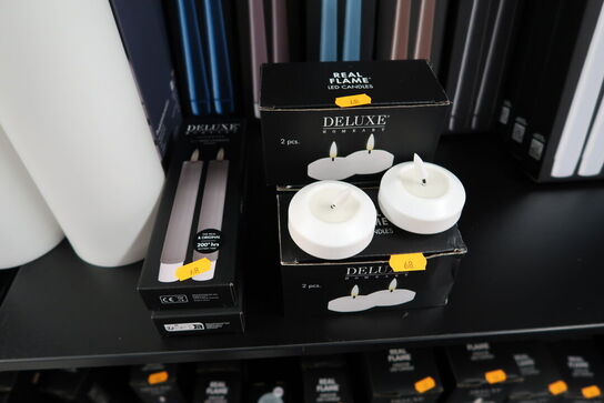 5 pakker lys DELUXE Homeart