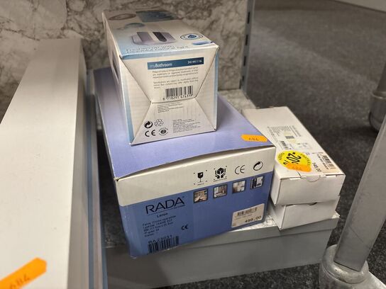 Div. Væglamper NORDLUX, RADA m.fl.