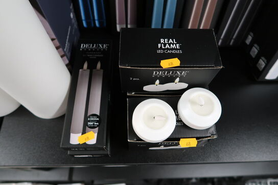 5 pakker lys DELUXE Homeart