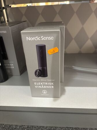 3 stk. elektrisk vinåbner NORDIC SENSE