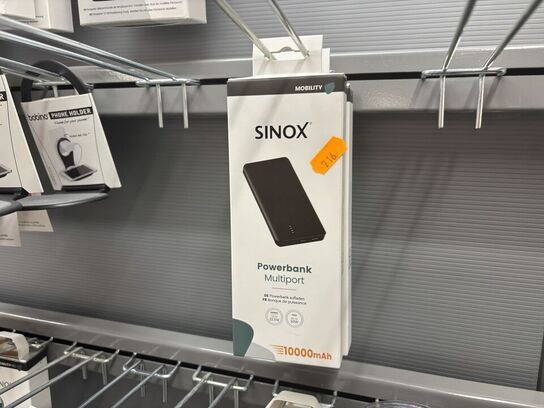 Div. Mobilholdere BOBINO samt 2 stk. powerbanks