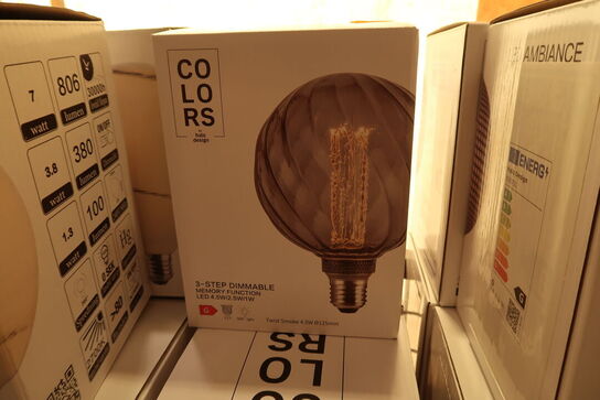 3 stk. pærer COLORS